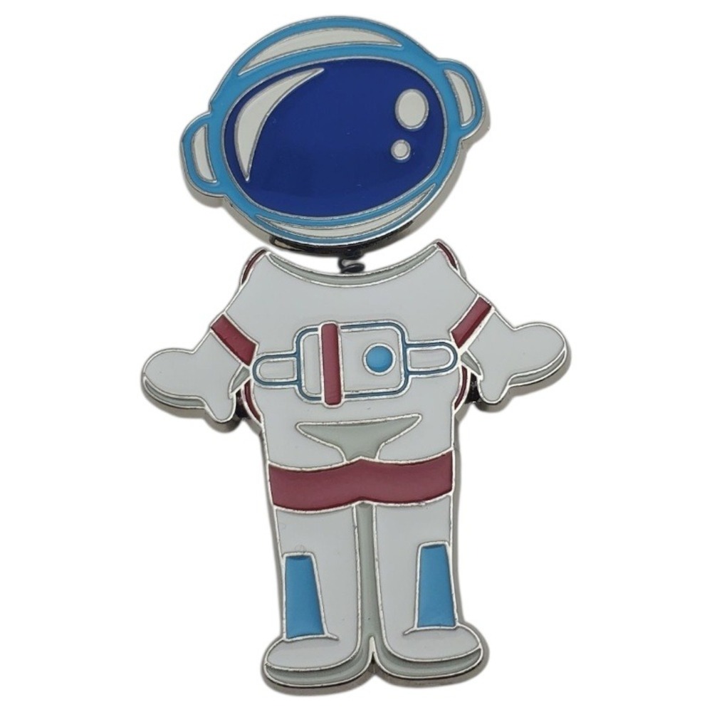 Astronaut Souvenir Magnet Travel‎ Tourist Gift Bobble Head Space Theme